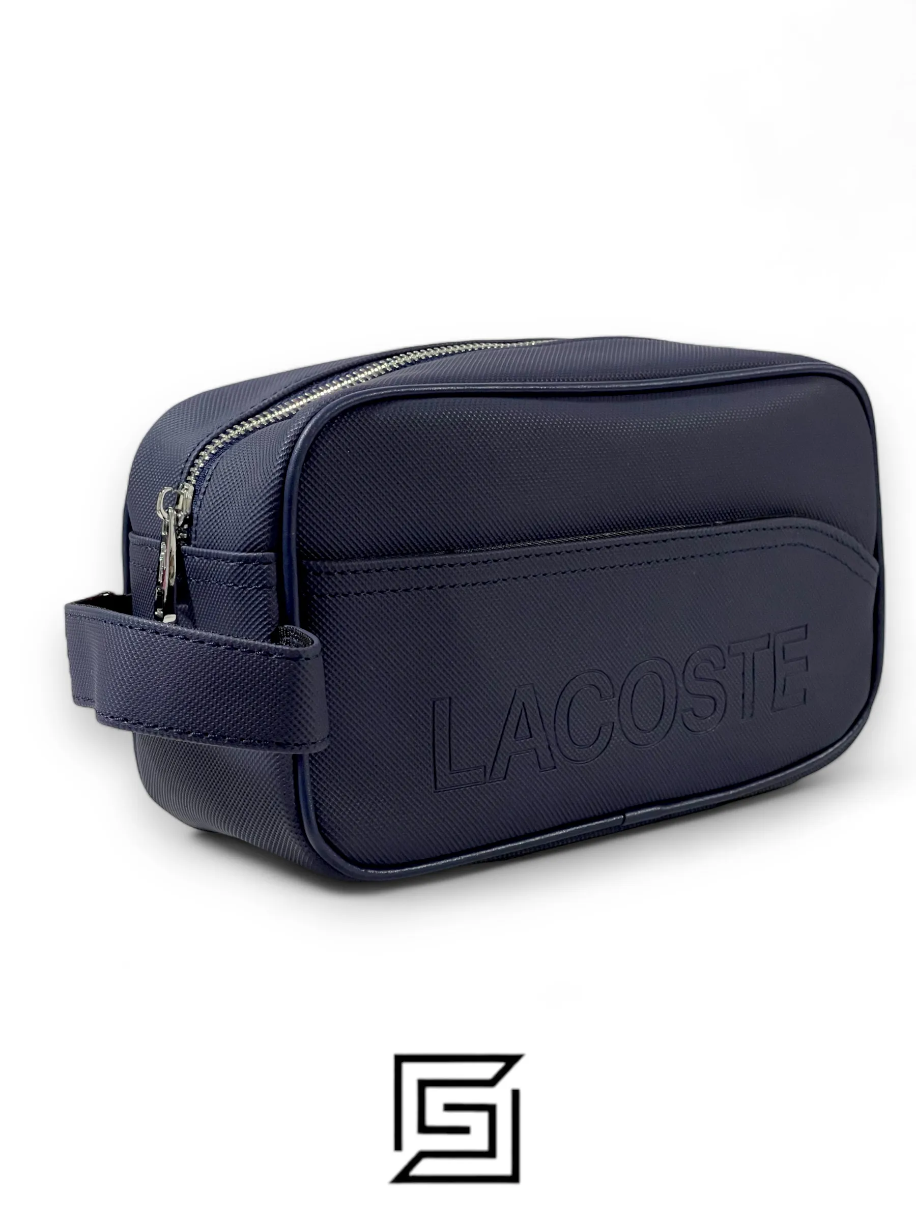 Bags,Leather,Men leather Lacoste Hand 1675-2 - BLUE Lacoste