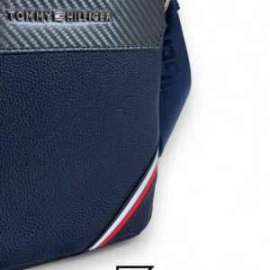 Bags,Leather,Men Tommy Hilfiger leather Tommy Cross Bag TM1016-1 Blue Tommy Hilfiger