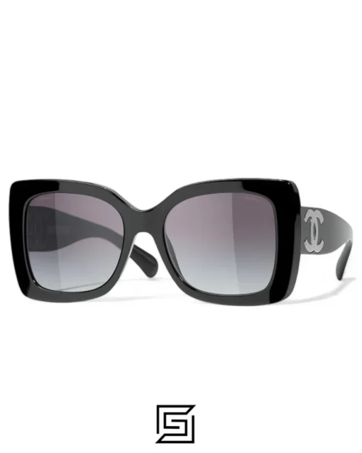 Sunglasses,Women Dg sunglasses CHANEL 5494A C.1047/BLACK X GREY Chanel
