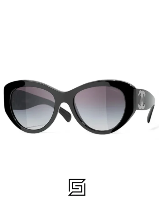 Sunglasses,Women Dg sunglasses CHANEL 5492-A C.1047/BLACK X GREY Chanel