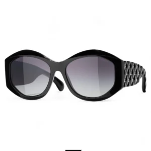 Sunglasses,Women sunglasses CHANEL 5486-A C.760/BLACK X GREY Chanel