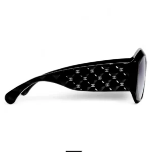 Sunglasses,Women sunglasses CHANEL 5486-A C.760/BLACK X GREY Chanel