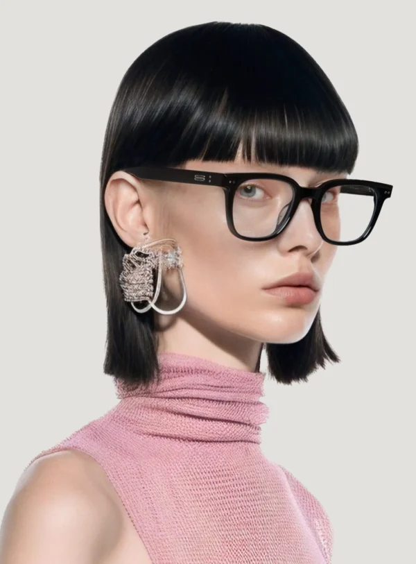 Eyeglasses,Men,Women Gentle Monster eyeglasses EVAN COL.01 - BLACK Gentle Monster