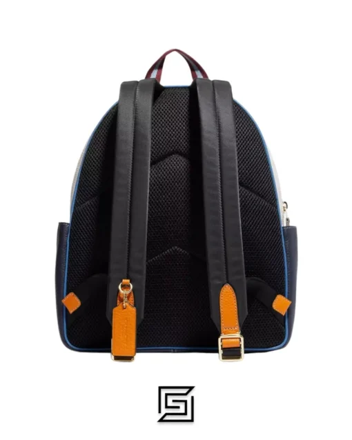 Bags,Leather,Women leather Court Backpack With Signature Canvas Detail And Coach Stamp CE596 Z Coach