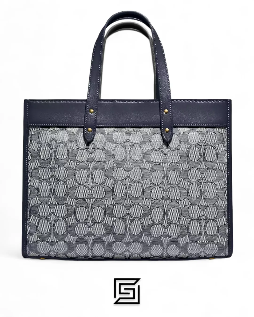 Bags,Leather,Women Coach leather Field Tote 30 In Signature Jacquard C3282 Coach