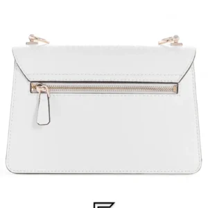 Bags,Leather,Women leather GUESS ALEXIE FLAP CROSSBODY BAG VG841619, WVG84 16190 WHITE Guess