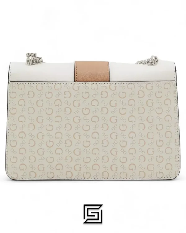 Bags,Leather,Women Guess leather GLEN ELLYN FLAP CROSSBODY Guess