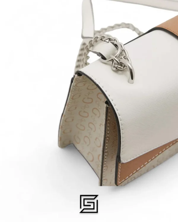 Bags,Leather,Women Guess leather GLEN ELLYN FLAP CROSSBODY Guess