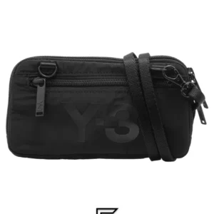 Bags,Leather,Men leather ADIDAS Yohji Yamamoto Y-3 CH2 GFX POUCH Y-3