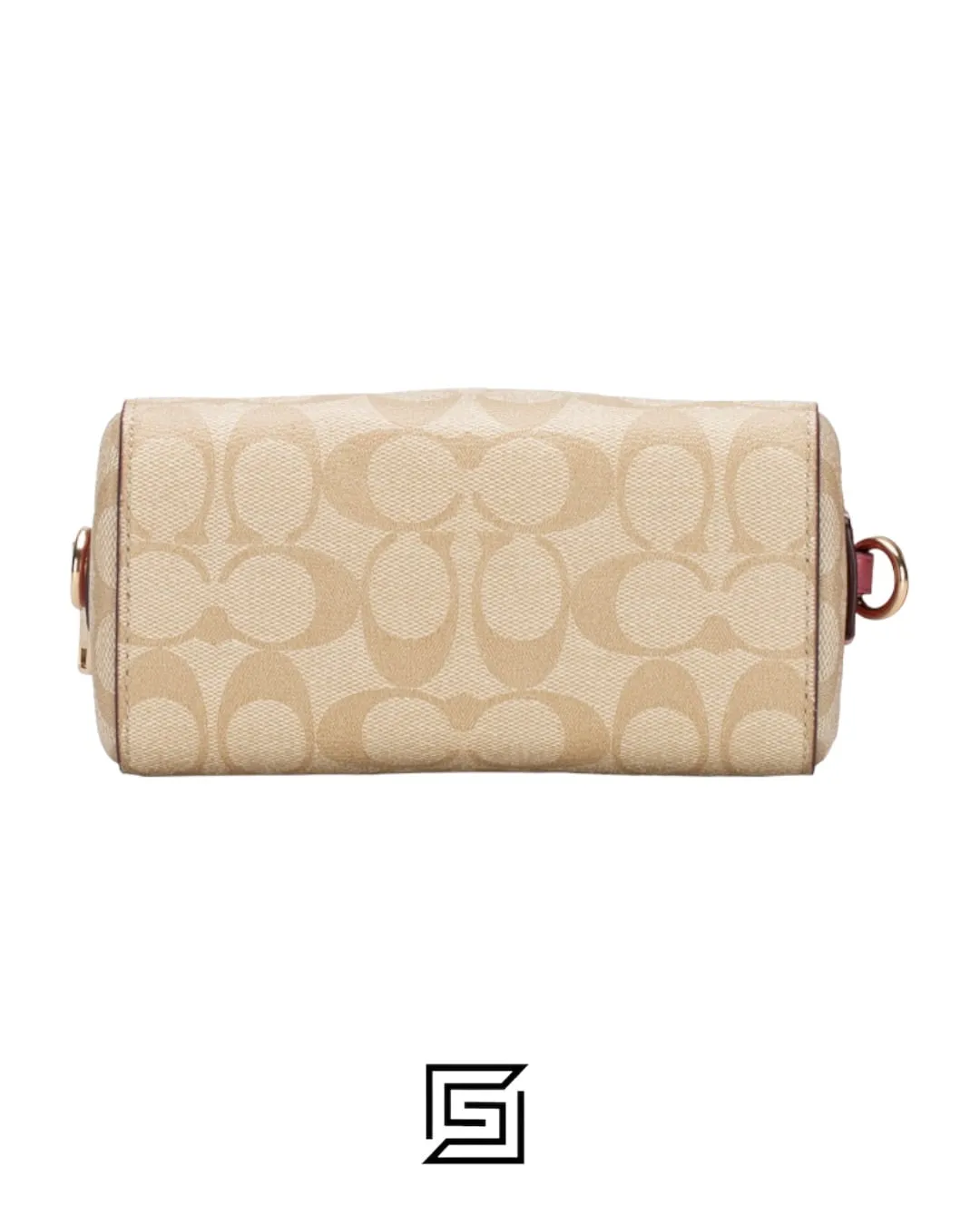 Bags,Leather,Women Coach leather Mini Rowan Crossbody In Signature Canvas C9947 Coach
