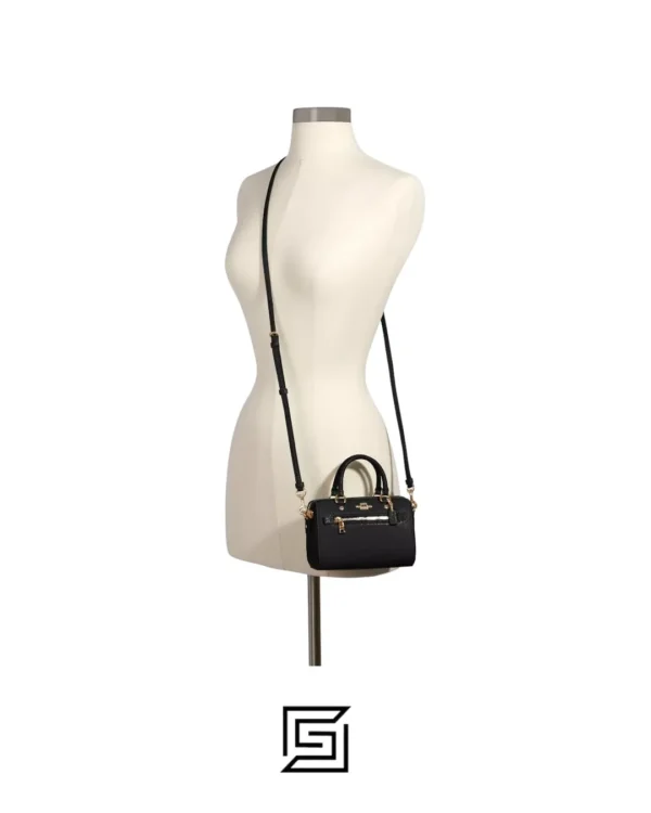 Bags,Leather,Women Coach leather Micro Rowan Crossbody Style No. 1496 Coach