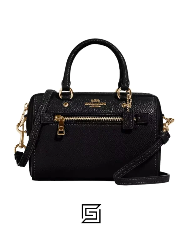 Bags,Leather,Women Coach leather Micro Rowan Crossbody Style No. 1496 Coach