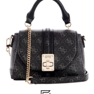 Bags,Leather,Women leather GUESS Women's Kasinta Mini Top Handle Flap, grey 840577 Guess