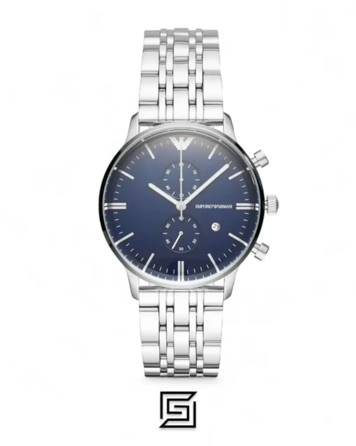 Men,Original Watches original-watches Emporio Armani Men’s Chronograph Stainless Steel 43mm Watch AR80013 Emporio Armani