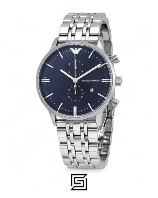 Men,Original Watches original-watches Emporio Armani Men’s Chronograph Stainless Steel 43mm Watch AR80013 Emporio Armani