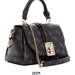 Bags,Leather,Women leather GUESS Women's Kasinta Mini Top Handle Flap, grey 840577 Guess