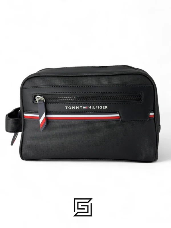 Bags,Leather,Men Tommy Hilfiger Tommy Handbag BOX Tommy UP LINE LEATHER TM1023-6/BLACK Tommy Hilfiger