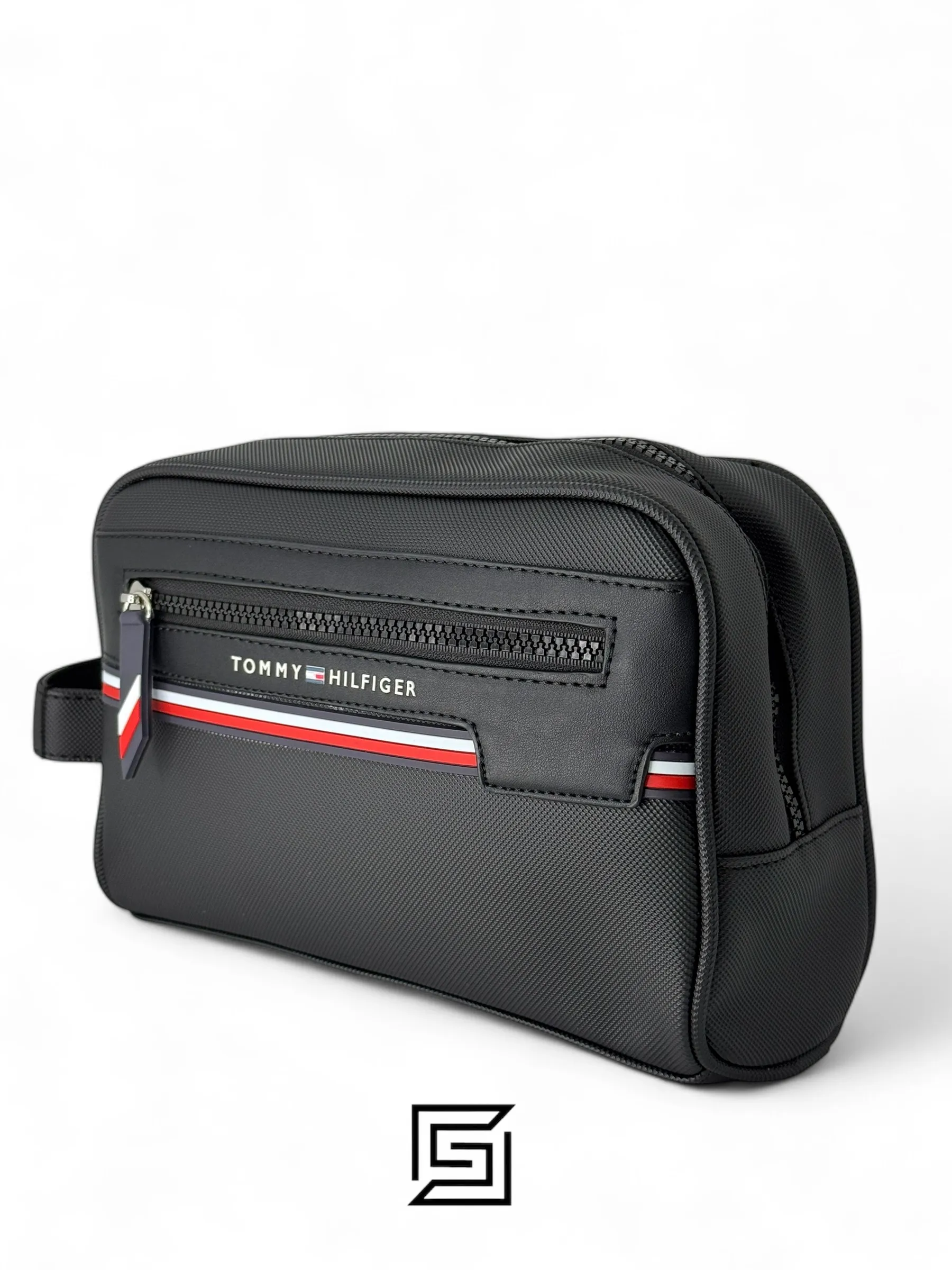 Bags,Leather,Men Tommy Hilfiger Tommy Handbag BOX Tommy UP LINE LEATHER TM1023-6/BLACK Tommy Hilfiger