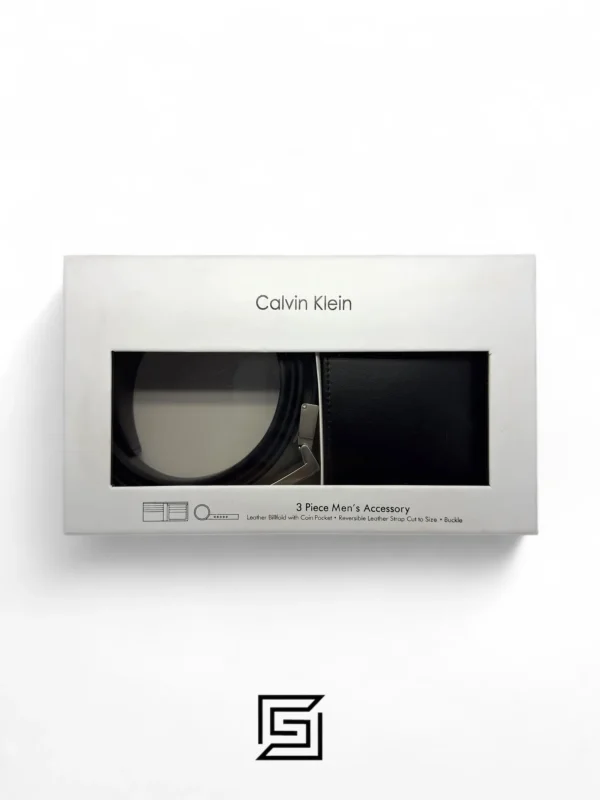 Belts,Leather,Men,Wallets,Men Calvin Klein leather CK SET BELT AND WALLET CK LOGO MODEL 6 Calvin Klein