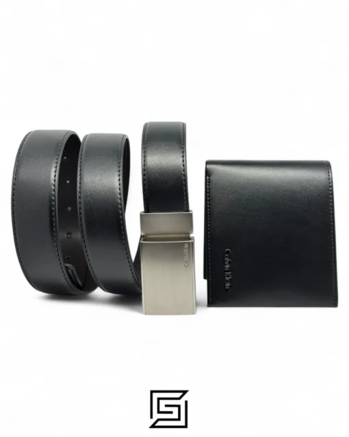 Belts,Leather,Men,Wallets,Men Calvin Klein leather CK SET BELT AND WALLET CK LOGO MODEL 6 Calvin Klein