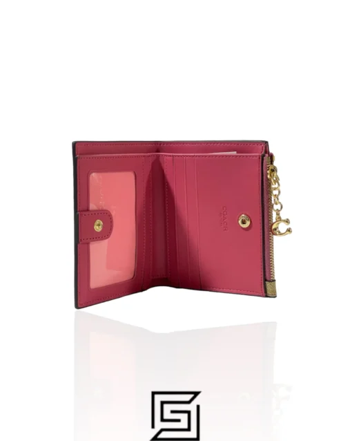 Leather,Wallets,Women Coach wallets Snap Card Case In Signature Canvas F78002 Coach