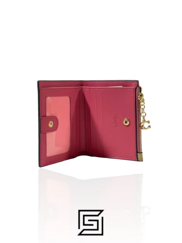 Leather,Wallets,Women Coach wallets Snap Card Case In Signature Canvas F78002 Coach