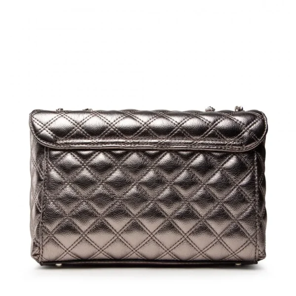 Bags,Leather,Women Guess bags Cessily Quilted Convertible Pewter Cross-Body Bag hwmg76 79210 pewter Guess