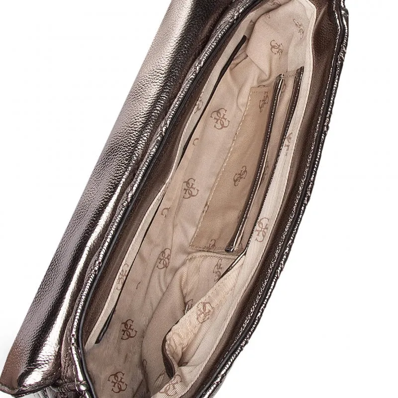 Bags,Leather,Women Guess bags Cessily Quilted Convertible Pewter Cross-Body Bag hwmg76 79210 pewter Guess