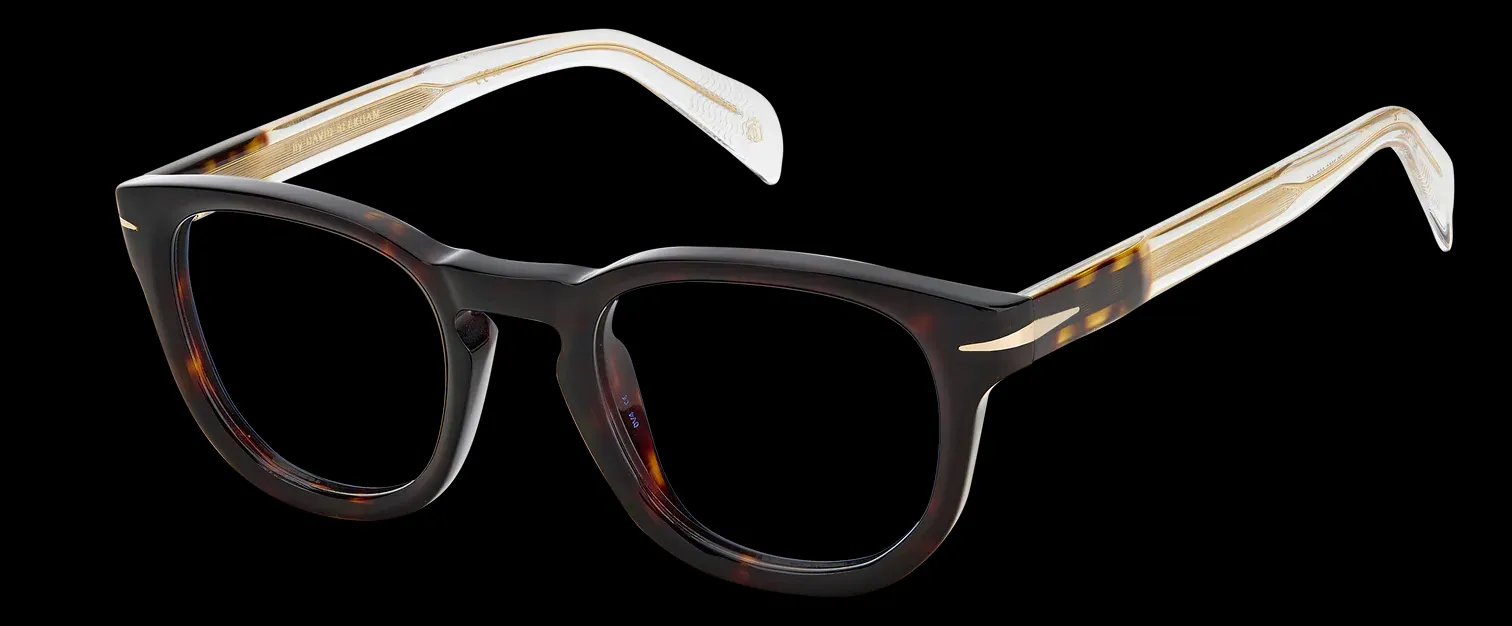 Eyeglasses,Men David Beckham eyeglasses DB 7050 - Havana - Frames David Beckham