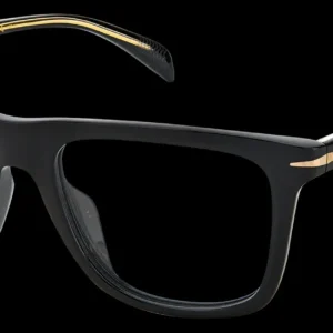Eyeglasses,Men David Beckham eyeglasses DB 7061/F - Black - Frames David Beckham