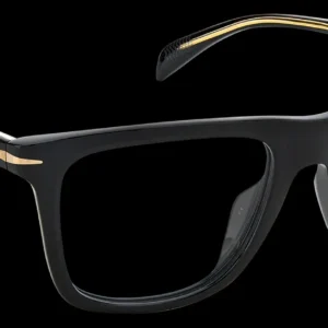 Eyeglasses,Men David Beckham eyeglasses DB 7061/F - Black - Frames David Beckham