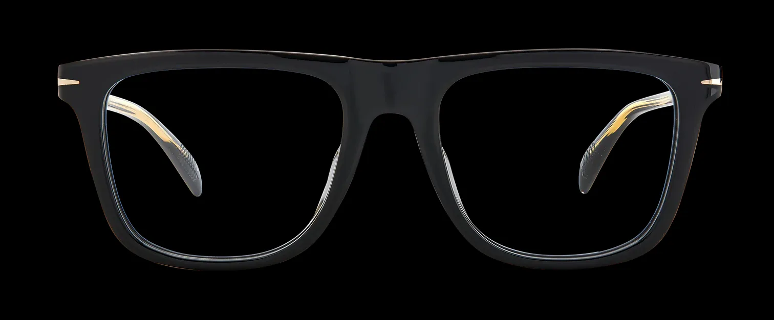 Eyeglasses,Men David Beckham eyeglasses DB 1022 - Black - Frames David Beckham
