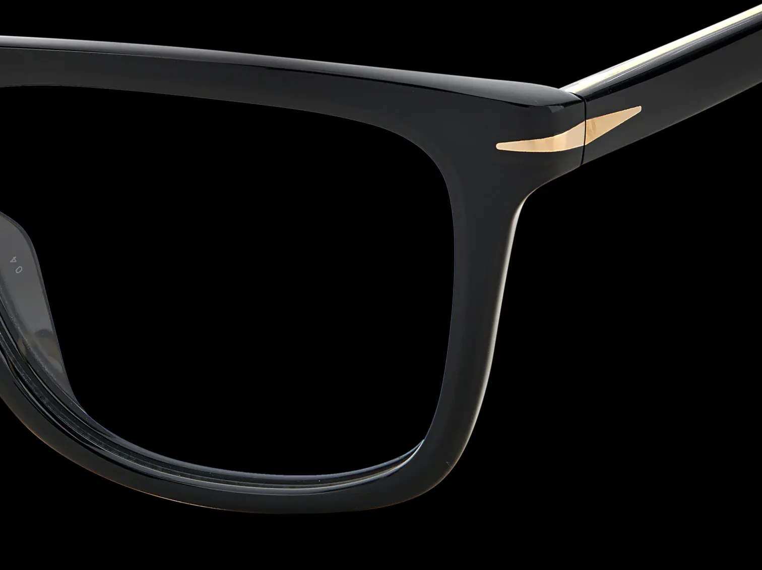 Eyeglasses,Men David Beckham eyeglasses DB 7061/F - Black - Frames David Beckham