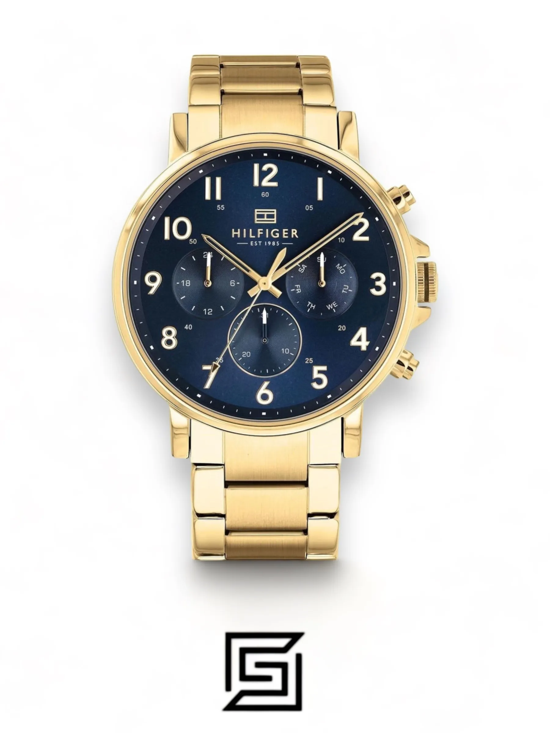 Men,Original Watches Tommy Hilfiger watches Men's Gold Chronograph Watch - 1710384 Tommy Hilfiger