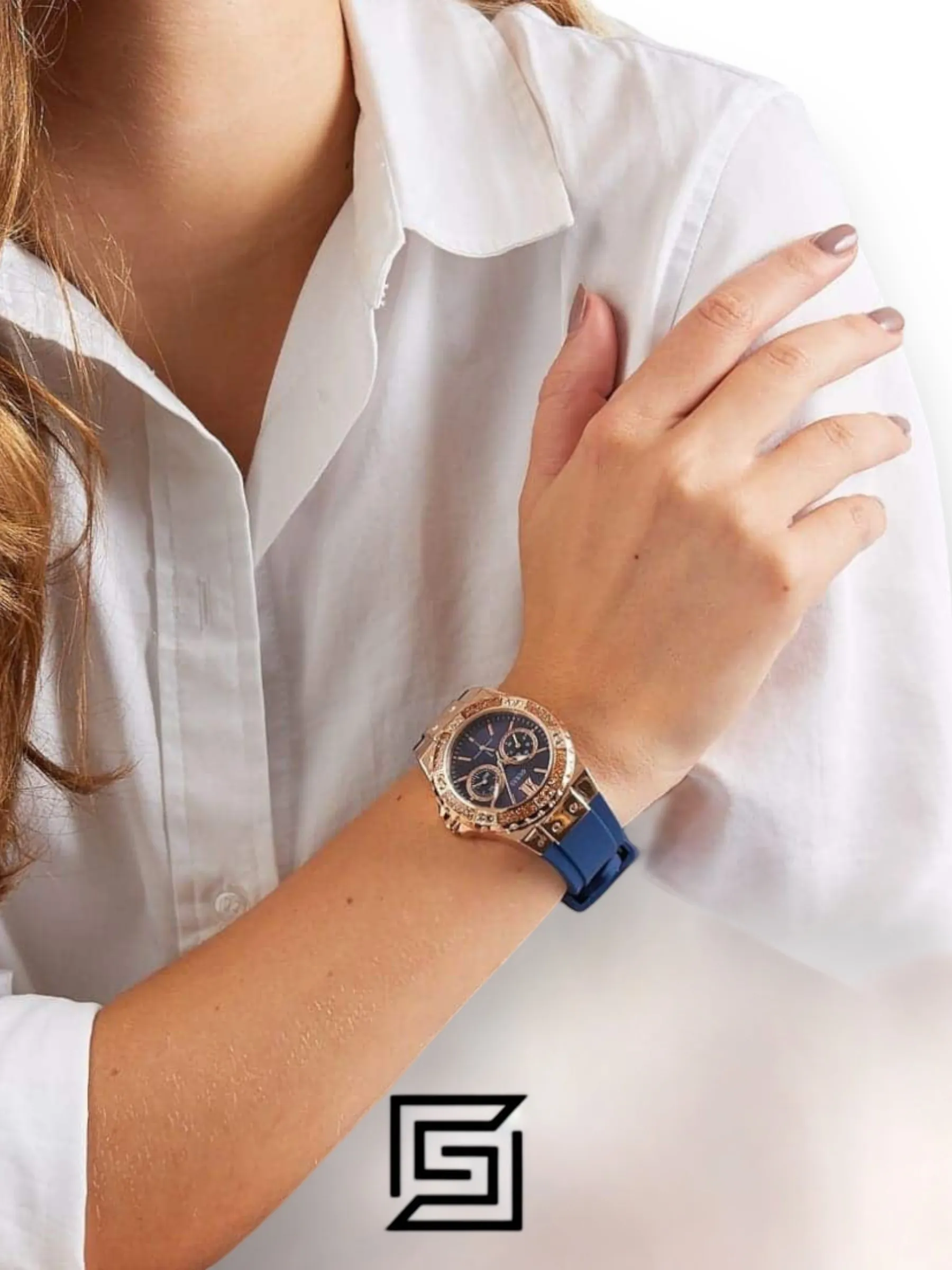 Original Watches,Women watches Guess Womens Multi Dial Watch Limelight - W1053L1 Guess