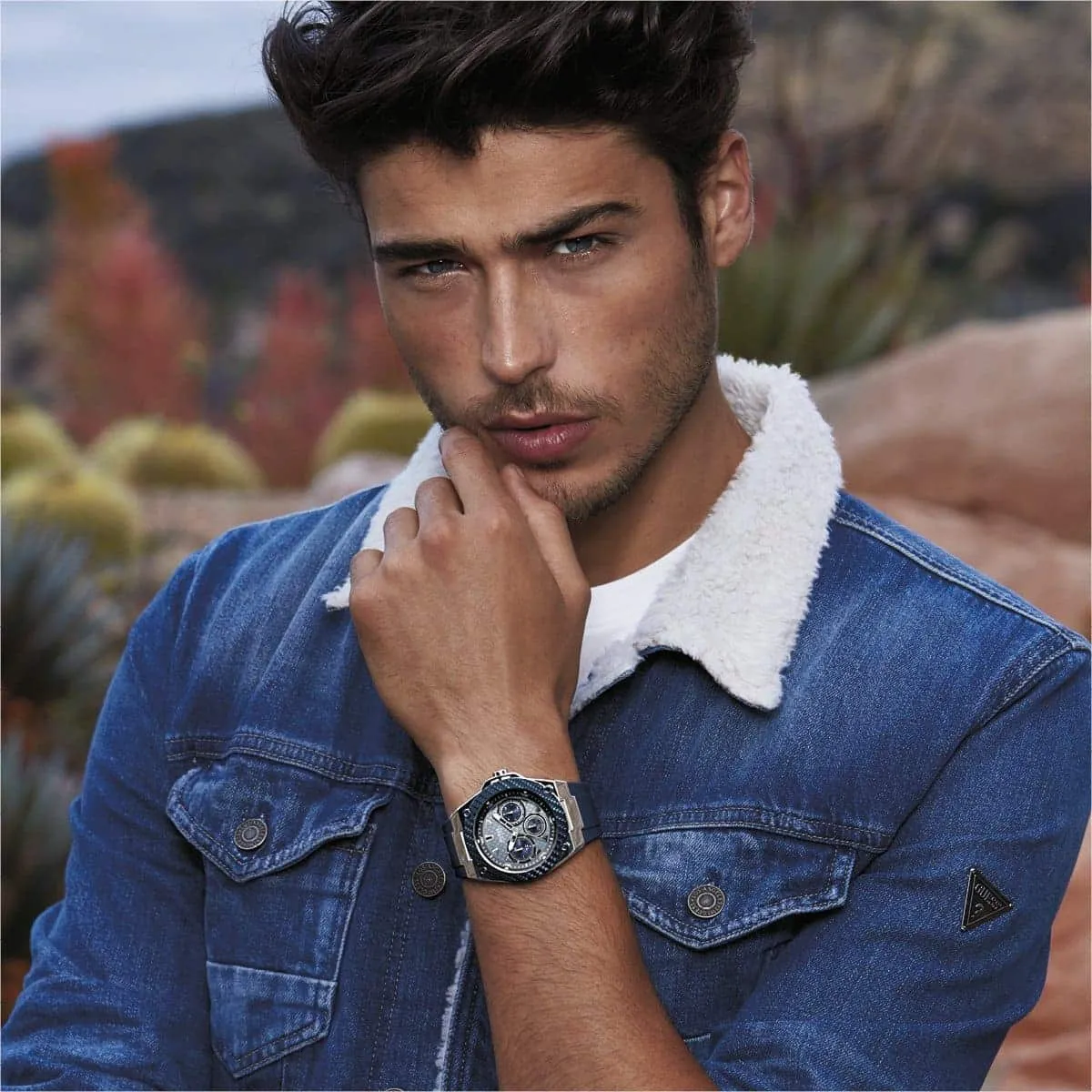 Men,Original Watches watches GUESS Legacy Analog Grey Dial Men's Watch - W1049G1 Guess