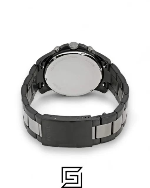 Men,Original Watches watches Fossil Men's Black Dial Stainless Steel Band Watch - FS5269 Fossil