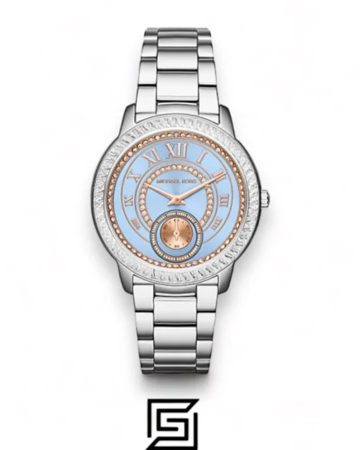 Original Watches,Women watches Michael Kors Madelyn Silver Steel Glitz Women's Watch - MK6286 Michael Kors