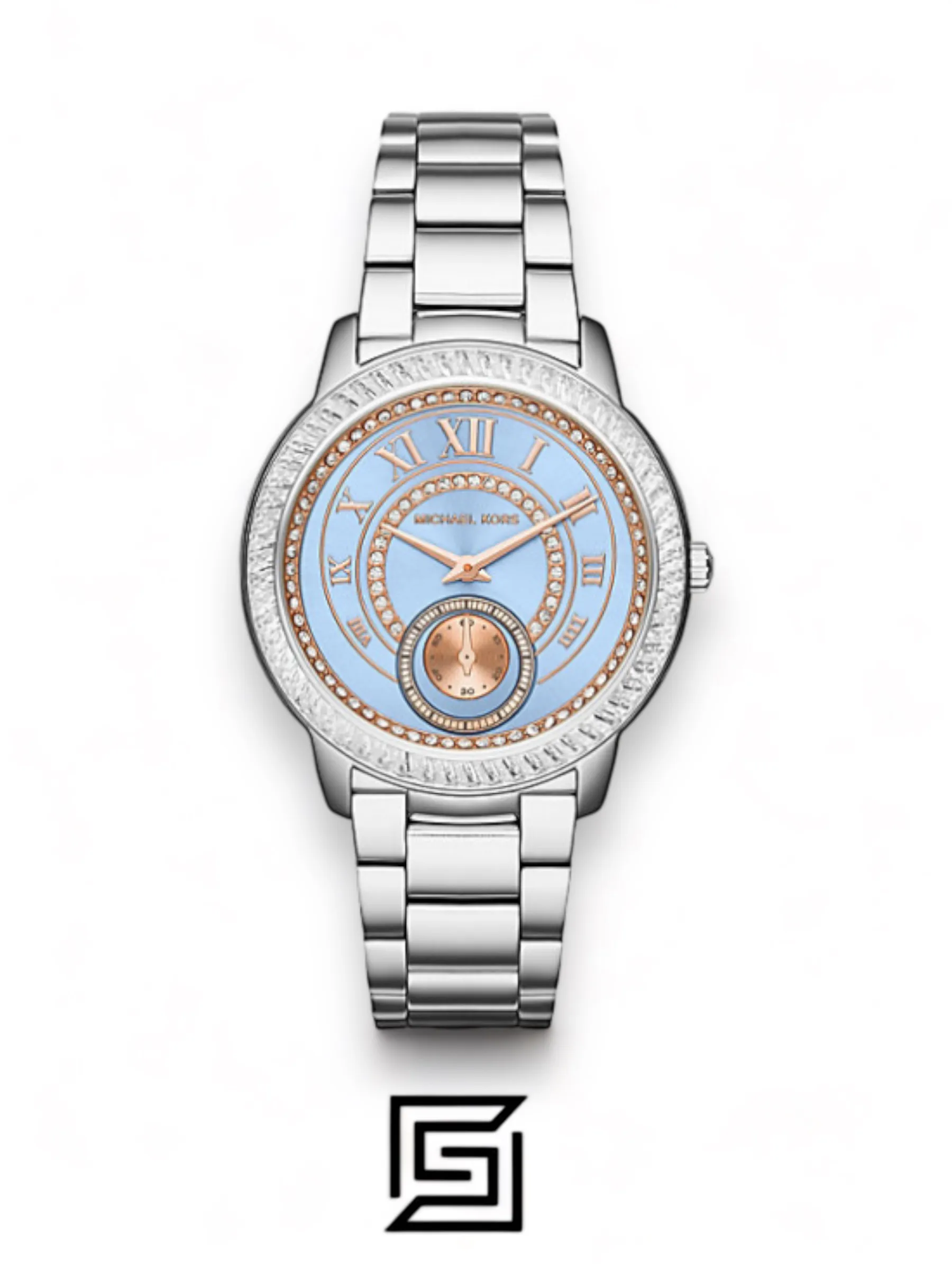 Original Watches,Women watches Michael Kors Madelyn Silver Steel Glitz Women's Watch - MK6286 Michael Kors