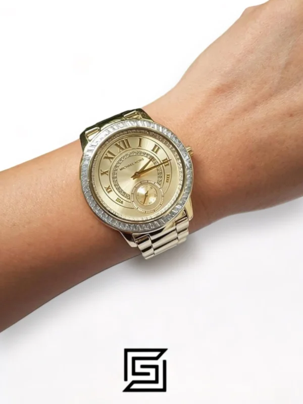 Original Watches,Women original-watches Michael Kors Women’s Quartz Stainless Steel Champagne Crystal Dial - MK6287 Michael Kors