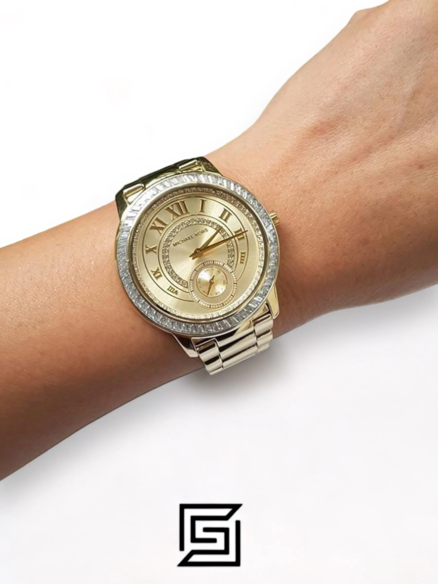 Original Watches,Women original-watches Michael Kors Women’s Quartz Stainless Steel Champagne Crystal Dial - MK6287 Michael Kors