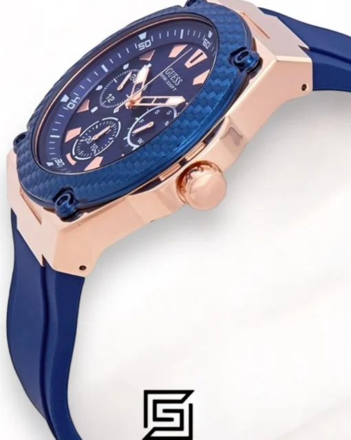 original-watches Guess Legacy Blue Silicon Band Watch W1049G2