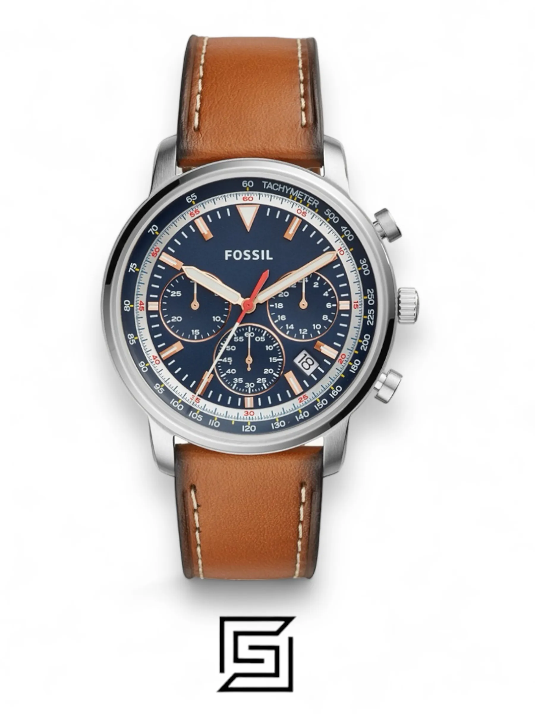 Men,Original Watches original-watches Fossil Leather Casual Watch For Men - FS5414 Fossil