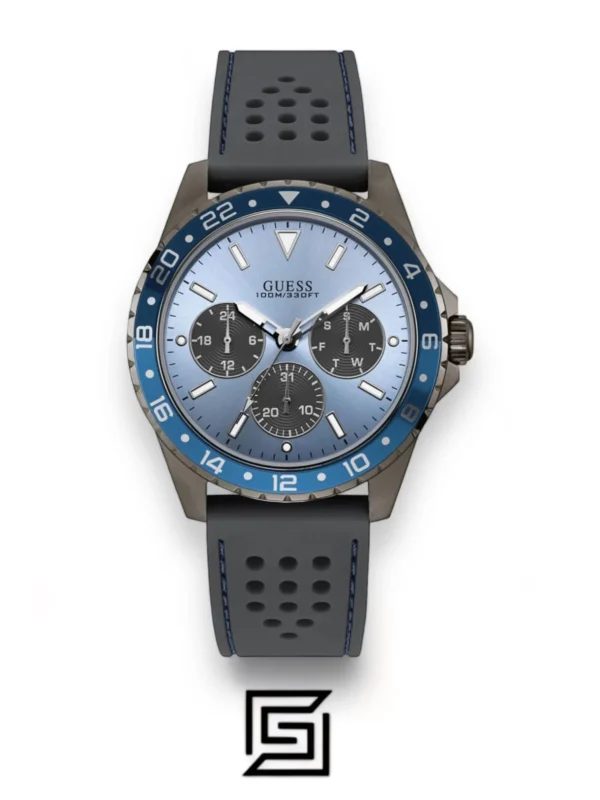 Men,Watches,Men,Original Watches Guess original-watches Blue Silicon Strap Watch Men's Watch - W1108G6 Guess