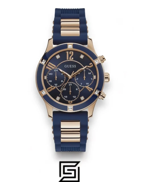 Original Watches,Women Guess watches Women's Silicone Chronograph Watch - W1234L4 Guess