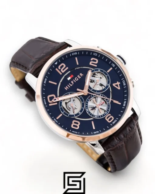 Men,Original Watches Tommy Hilfiger watches Casual Watch For Men Analog Leather - 1791290 Tommy Hilfiger