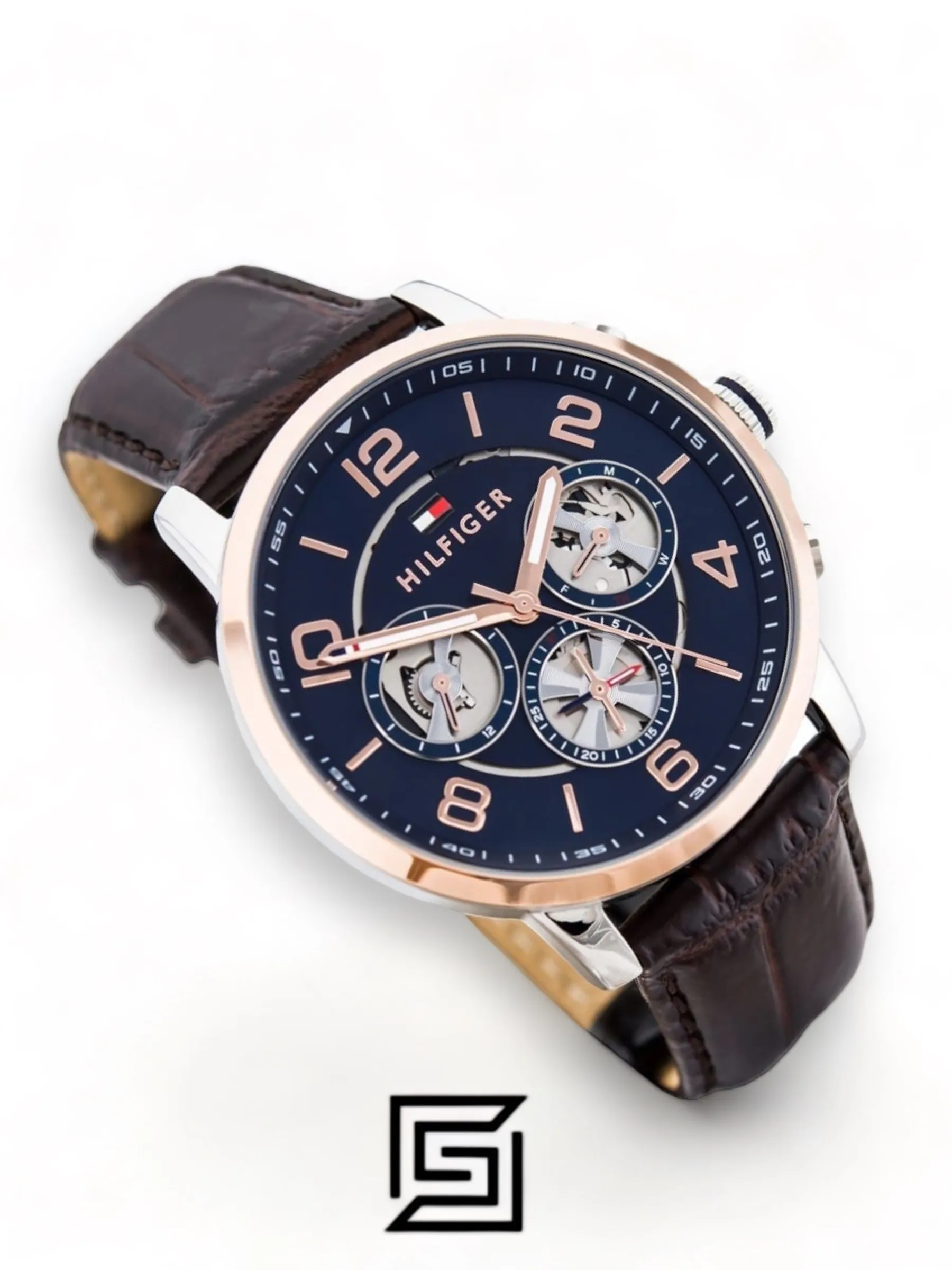 Men,Original Watches Tommy Hilfiger watches Casual Watch For Men Analog Leather - 1791290 Tommy Hilfiger