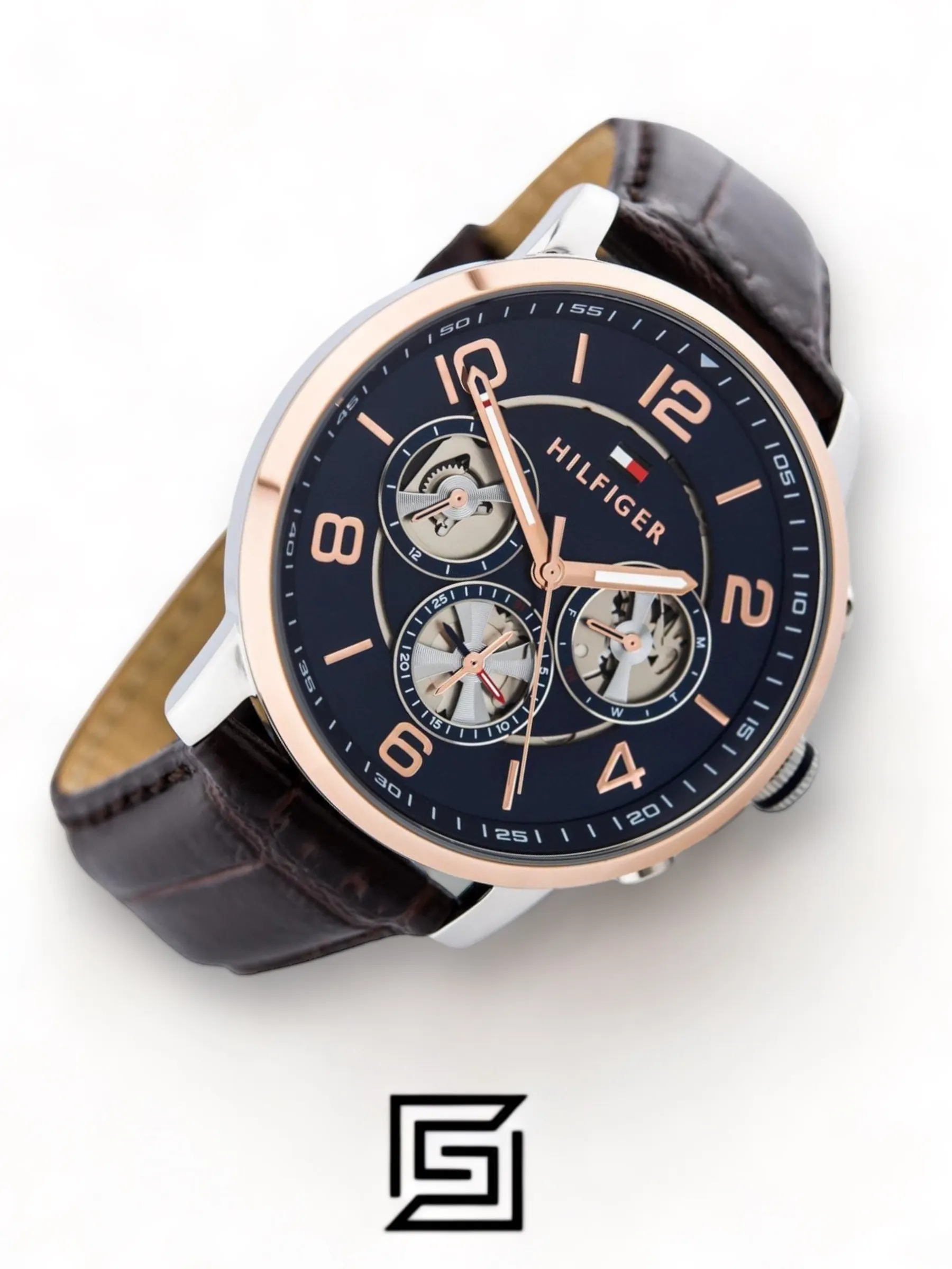 Men,Original Watches Tommy Hilfiger watches Casual Watch For Men Analog Leather - 1791290 Tommy Hilfiger