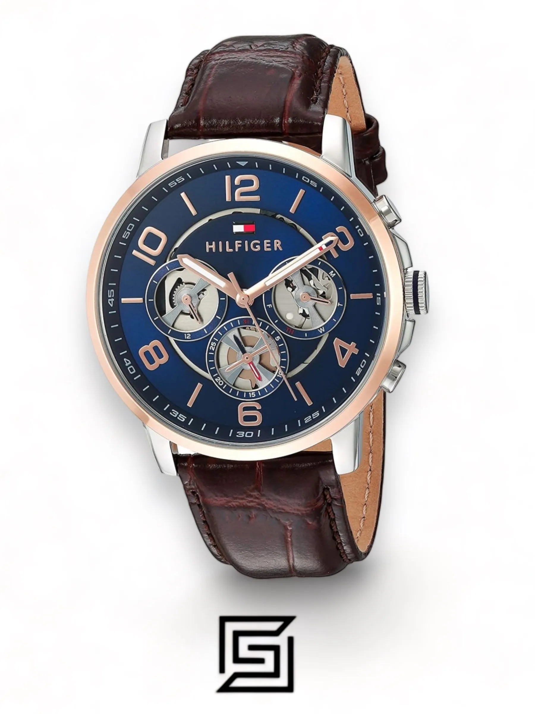 Men,Original Watches Tommy Hilfiger watches Casual Watch For Men Analog Leather - 1791290 Tommy Hilfiger
