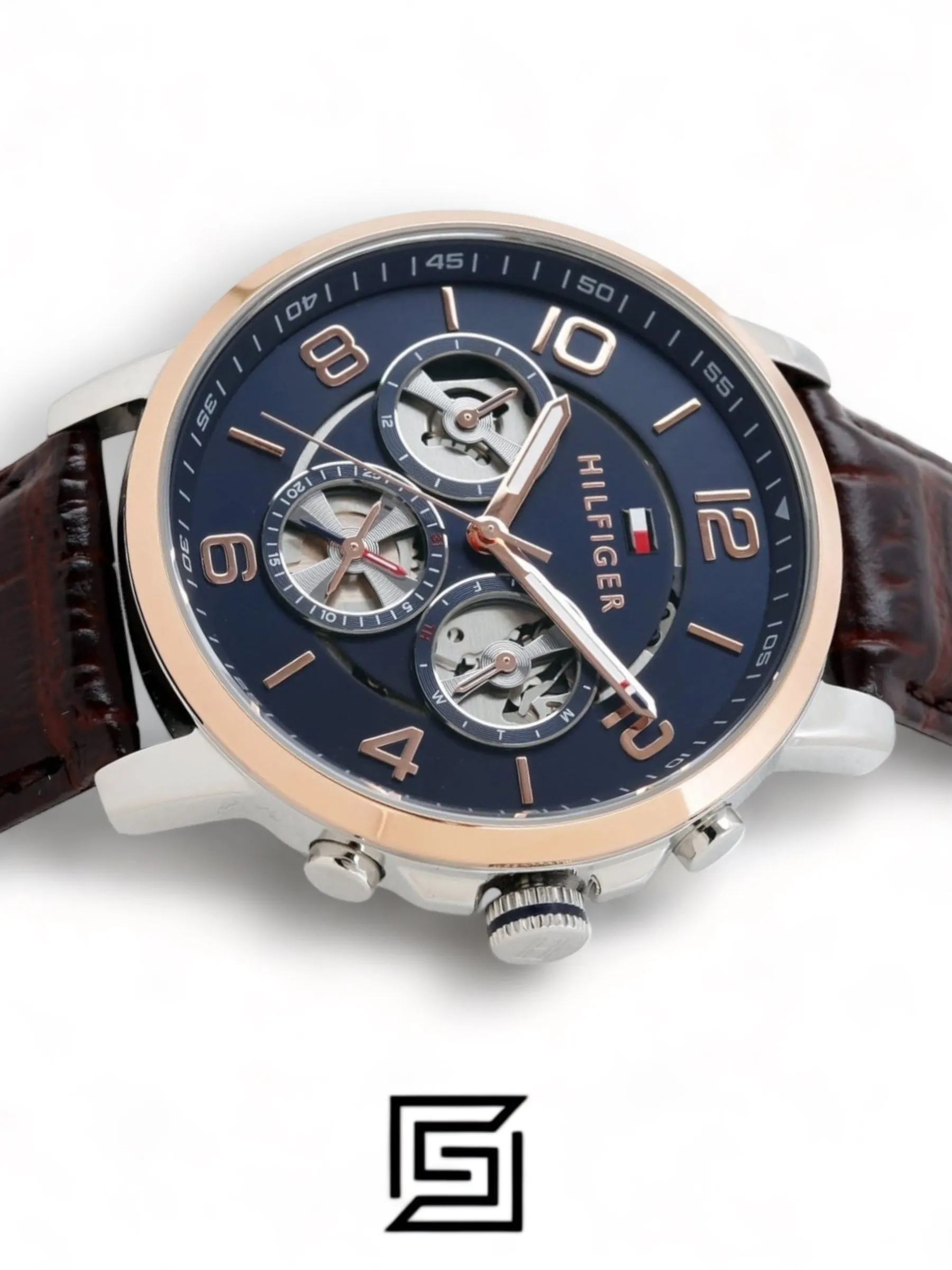 Men,Original Watches Tommy Hilfiger watches Casual Watch For Men Analog Leather - 1791290 Tommy Hilfiger